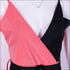 Sleeveless V-neck Patchwork Decorative Belt Slim Sling Jumpsuits