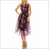 Sleeveless Zipper Back Box Pleat