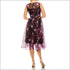 Sleeveless Zipper Back Box Pleat