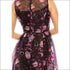 Sleeveless Zipper Back Box Pleat