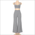 Slim Camisole And Wide Leg Trousers Casual Two Pieces Sets