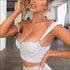 Slim Camisole And Wide Leg Trousers Casual Two Pieces Sets
