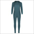 Slim Stripe Design Lapel Zipper Long-sleeve