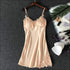 Sling Lace Padded Nightwear Dress