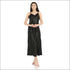 Sling Pattern Midi Length Nightdress