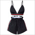Small Vest High-waisted Shorts Set