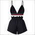 Small Vest High-waisted Shorts Set