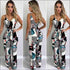 Spaghetti Strap Lace-up Boho Floral Print