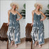 Spaghetti Strap Loose Tie Dye Sleeveless