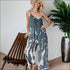 Spaghetti Strap Loose Tie Dye Sleeveless