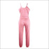 Spaghetti Strap Pure Color Jumpsuits