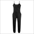 Spaghetti Strap Pure Color Jumpsuits