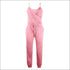 Spaghetti Strap Pure Color Jumpsuits