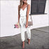Spaghetti Strap Pure Color Jumpsuits