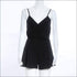 Spaghetti Strap Surplice Rompers