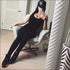 Spaghetti Strap Tight Sleeveless Jumpsuits