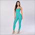Spaghetti Strap Tight Sleeveless Jumpsuits