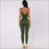 Spaghetti Strap Tight Sleeveless Jumpsuits