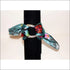 Spring clutch bag & silk bracelet