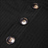 Square Neck Long Sleeve Stripes Pattern Buttoned Women Wear Set