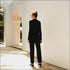 Stand Collar Zipper Long Sleeve Lace-up Casual Jumpsuits