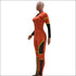 Stand Collar Zipper Long-sleeve Mesh Patchwork
