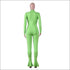 Stand Collar Zipper Long-sleeve Tight Jumpsuits