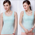Steel Free Padded Solid Color Cotton Tank Top