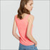 Steel Free Padded Solid Color Cotton Tank Top