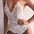 Strap Lace Deep V Underwear Bodysuits