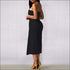Strapless Plain Color Overlap Cropped Jumpsuits