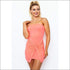 Strapless Wrap Mini Dress
