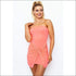 Strapless Wrap Mini Dress