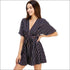 Stripe V - Neck Dress