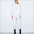 Stripes Pattern Autumn Winter Fleece Lined Sports Wear Set
