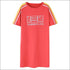 Stripes Pattern Short-sleeve Cotton Nightdress