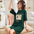 Summer Good Quality Cotton Short-sleeve Nightdress