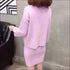 Sweater Knitted Skirt Two Pieces Set