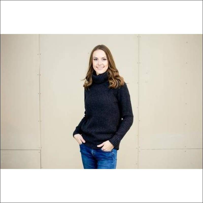 Sweater Moli - L / Charcoal / 100% cashmere - Women’s 