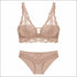 Thin Lace Breathable Bra Panties Set