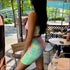 Tie Dye Camisole And Bodycon Skirt Fashion Two Pieces Sets