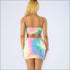 Tie Dye Camisole And Bodycon Skirt Fashion Two Pieces Sets