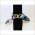 Tiger ankle silk bracelet