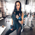 Tight Sports Backless Mesh Patchwork Jumpsuits
