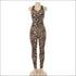 Tight Sports Backless Sleeveless Jumpsuits