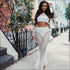 Top And Loose Pants Beachwear Set