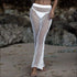 Top And Loose Pants Beachwear Set