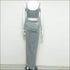 Top And Side-slit Long Skirt Sexy Two Pieces Sets