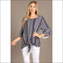 Top Double Tiered Bell Sleeves