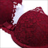 Triangle Pattern Push-up Underwire Bra Set